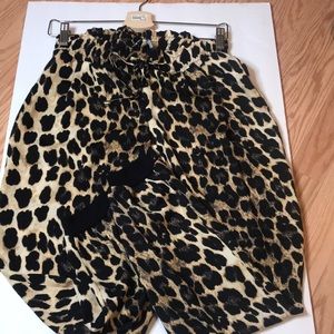 Zara Leopard Print Trouser